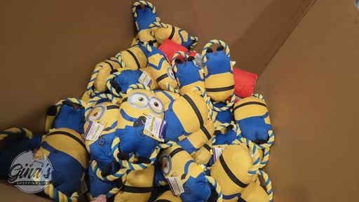 Universal's Minions Jumbo Plush Dog Toy — Stuart, Kevin & Bob (3-Pack)