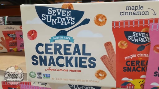 Seven Sundays Cereal Snackies, 20-Pack (0.9 oz each)