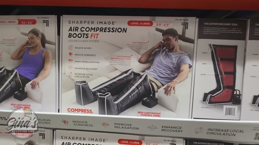 Sharper Image Leg Recovery Air Compression Boots