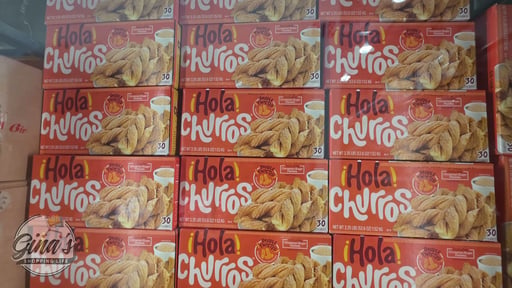 Hola Churros Double Twisted Churros 30 CT (3.35 lbs)