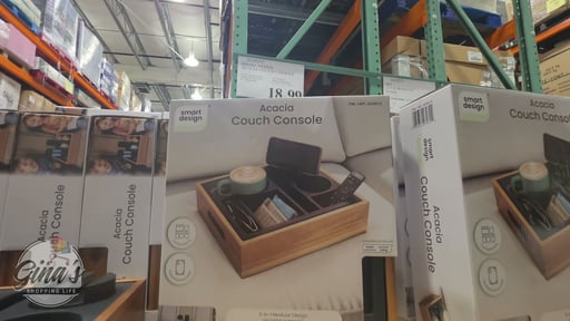 Smart Design Acacia Couch Console