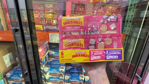 Lunchables Snackables Fruit Cubes Twin Pack, 6 CT