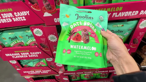 Joolies Organic Date Sours Watermelon 16 oz