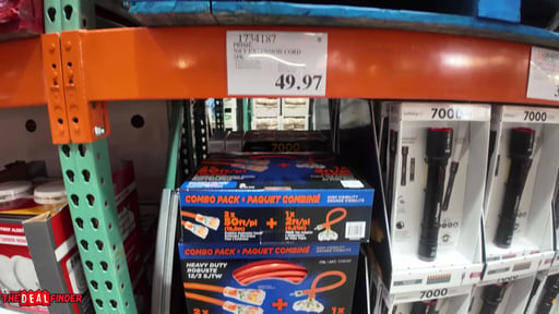 Prime 50ft Extension Cord 2pk