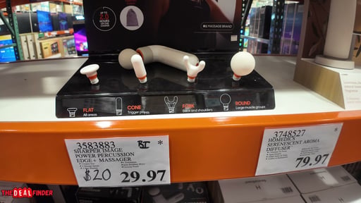 Sharper Image Power Percussion Edge+ Massager