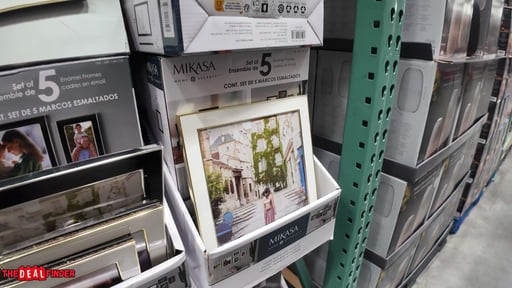 Mikasa Enamel Picture Frames, Set of 5