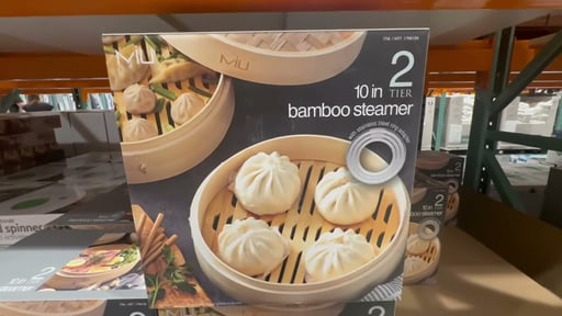 MIU 10-inch 2-tier Bamboo Steamer