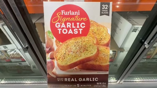 Furlani Garlic Texas Toast, 32 Slices, 45 oz