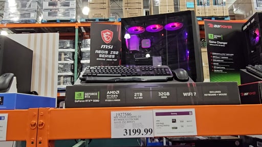 MSI Aegis ZS2 Gaming Desktop - AMD Ryzen 9 9900X / 32GB / 2TB / RTX 5080