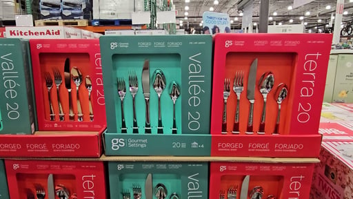 Gourmet Settings Terra Vallee 20-Piece Flatware Set
