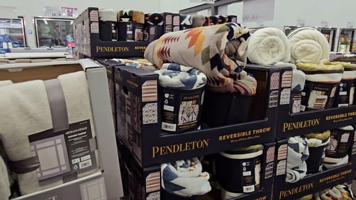 Pendleton Reversible Plush Throw 50" x 60"