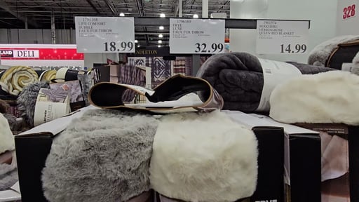 Life Comfort Bubble Faux Fur Throw 60" x 70"