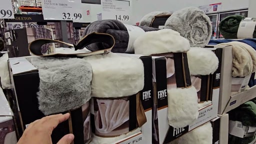 Frye Luxe Faux Fur Throw 60" x 70"
