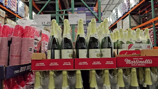Martinelli's Gold Medal Sparkling Cider 4-Pack, 25.4 FL OZ