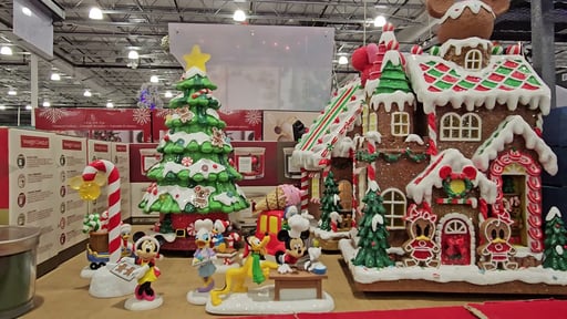 Disney Holiday Gingerbread Village, 13-Piece Set