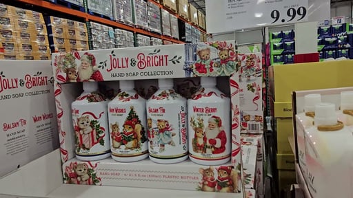 Home & Body Jolly and Bright Hand Soap, 4 x 21.5 fl oz