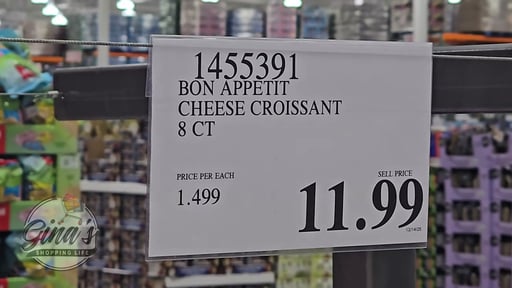 Bon Appetit Cheese Croissant 8 CT