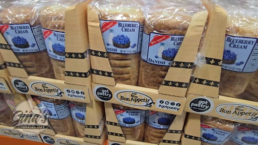 Bon Appetit Blueberry Cream Danish