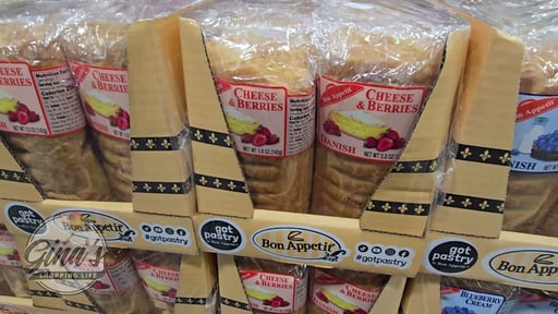 Bon Appetit Cheese & Berries Danish, 8 CT