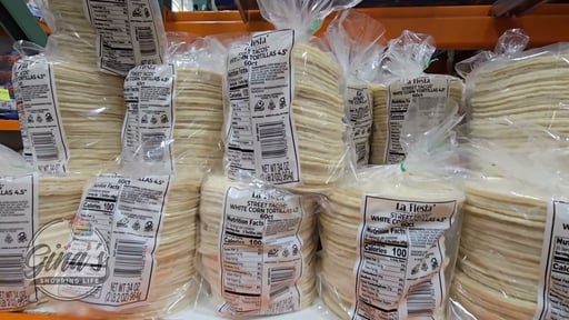 La Fiesta 4.5" Corn Tortillas, 60 Count/34 oz