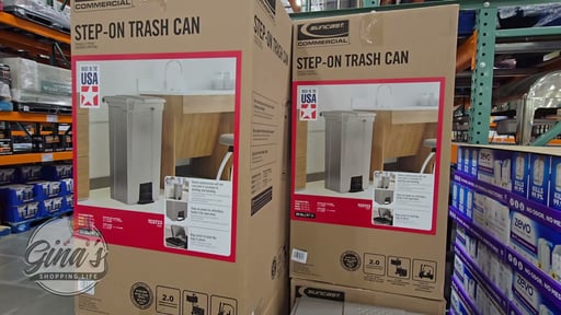 Suncast Step-on Trash Can (23 Gallon)