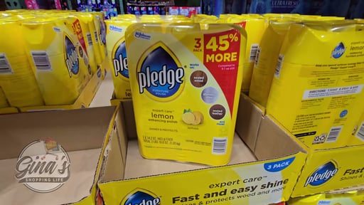 Pledge Furniture Polish 3-pack