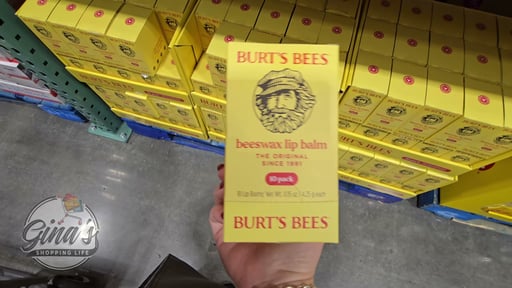 Burt's Bees Beeswax Lip Balm Blister Pack, 10 x 0.15 oz