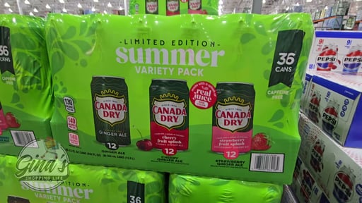 Canada Dry Fruit Splash Variety Pack