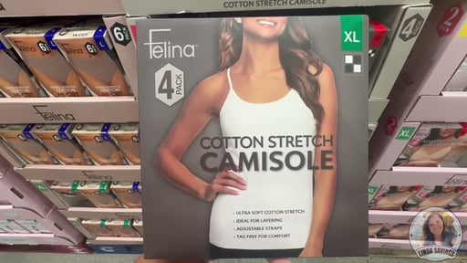 Felina Women's Camisole 4-Pack