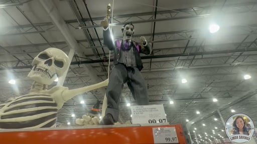 6' Animated Vampire Butler with LED Eyes & Sound