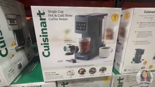 Cuisinart Single Cup Hot and Cold Brew Coffee Maker