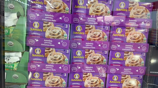 Annie's Organic Cinnamon Rolls 3/17.5 oz