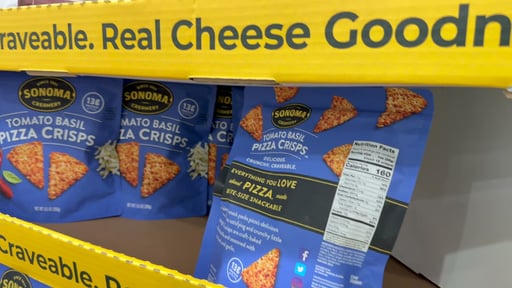 Sonoma Creamery Tomato Basil Pizza Crisps