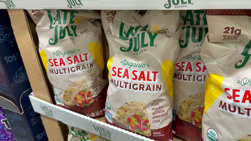 Late July Organic Multigrain Sea Salt Tortilla Chips 28 oz