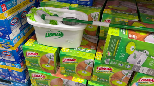 Libman Lightning Spin Mop with 3 Refills