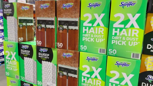 Swiffer Sweeper Heavy Duty Dry Sweeping Cloths, 50 Count