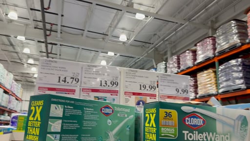 Clorox ToiletWand Disposable Toilet Cleaning System, 36 Count with 1 Wand
