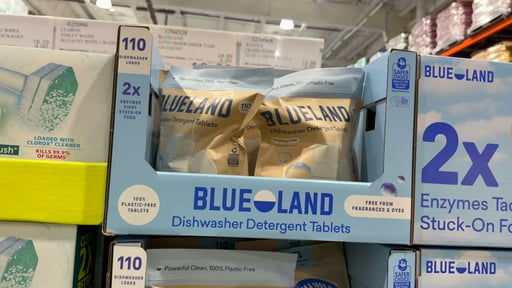 Blueland Dishwasher Tabs 110 Count (1.63 lbs)