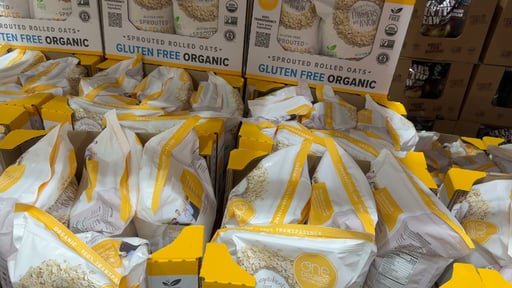 One Degree Gluten-Free Organic Rolled Oats 80 oz