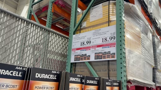 Duracell Power Boost Alkaline AA Batteries 40-Pack