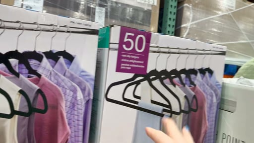 Flocked Non-Slip Hangers 1/8" Wide - 50 Pack