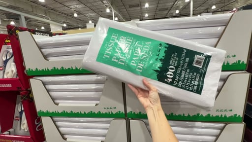 Kirkland Signature White Tissue Paper 400 Sheets