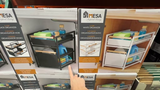 Mesa 2-Tier Organizer with Sliding Drawers