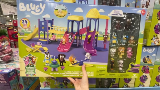 Bluey Playdate Playground Set