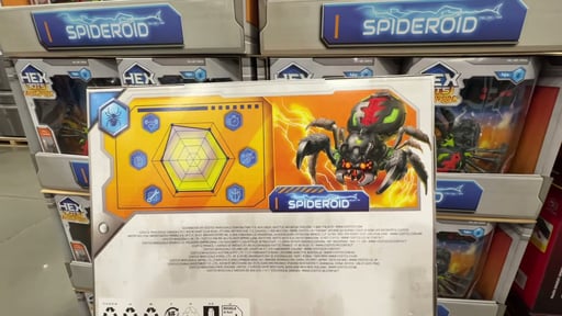 Spin Master Hex Bots Wall Crawling Spider Remote Control Toy