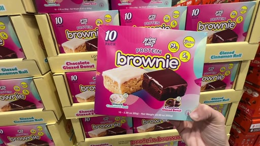Prime Bites Protein Brownies, 10 CT