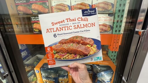 Live Ocean Sweet Thai Chili Atlantic Salmon 2 lbs