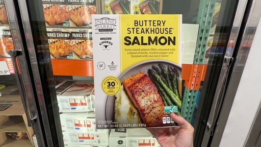 Inland Market Kinder's Buttery Steakhouse Salmon, 33 oz