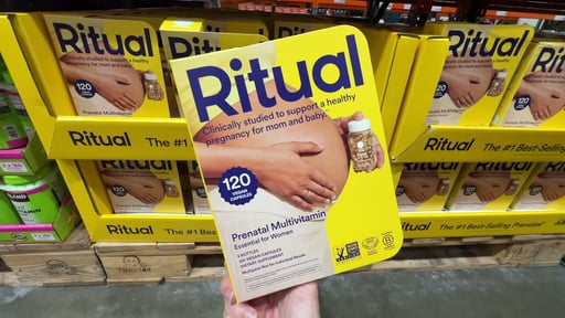 Ritual Essential Prenatal Multivitamin 120 Capsules