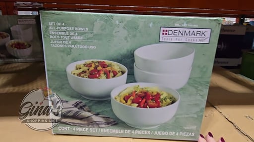 Denmark 4-Piece White All Purpose Bowls